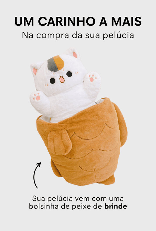 Pelúcia de Gato Taiyaki Feline FELINE - Loja Oficial