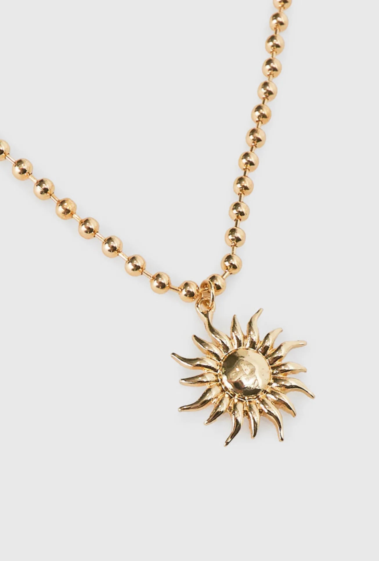 Colar de Sol Dourado