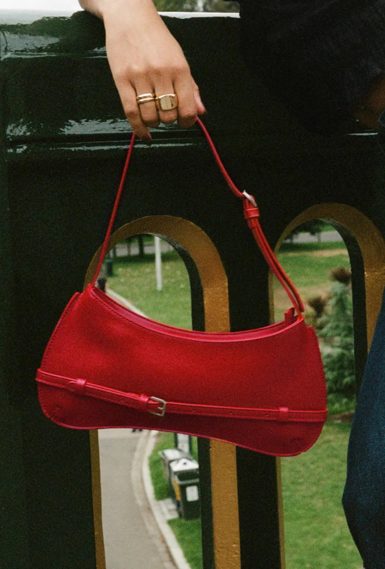 Bolsa de Ombro Vermelha
