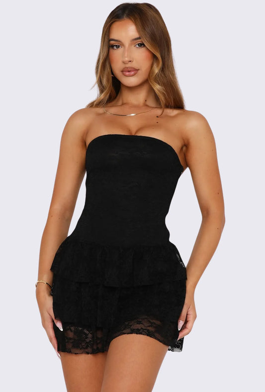 Mini Vestido Bella Preto