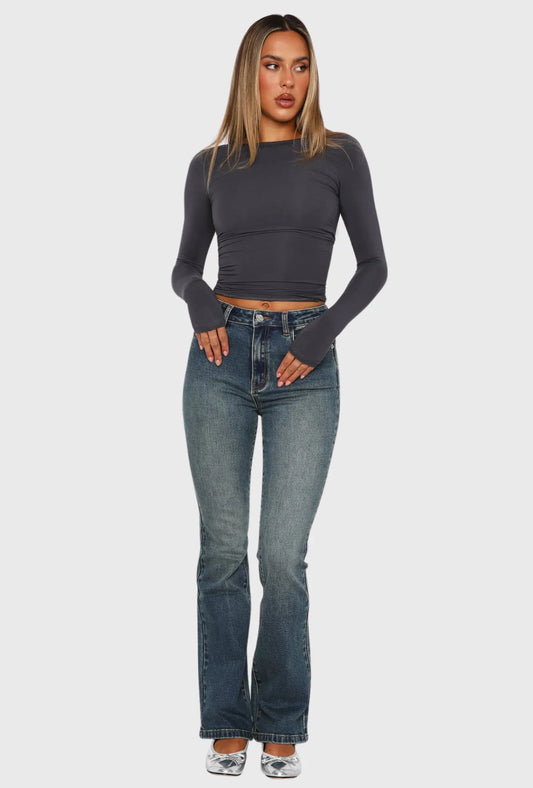 Calça Jeans Vintage Azul